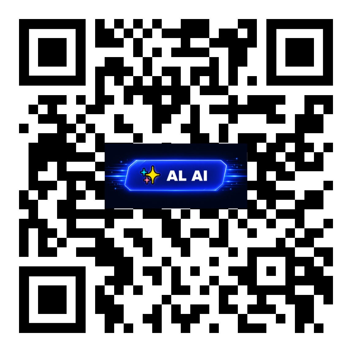 QR code ALchat AL AI